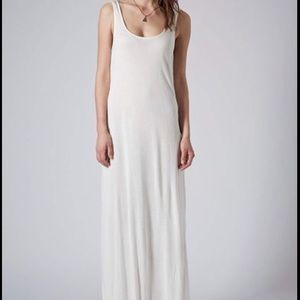 Top shop maxi dress, orange, like new (worn once)